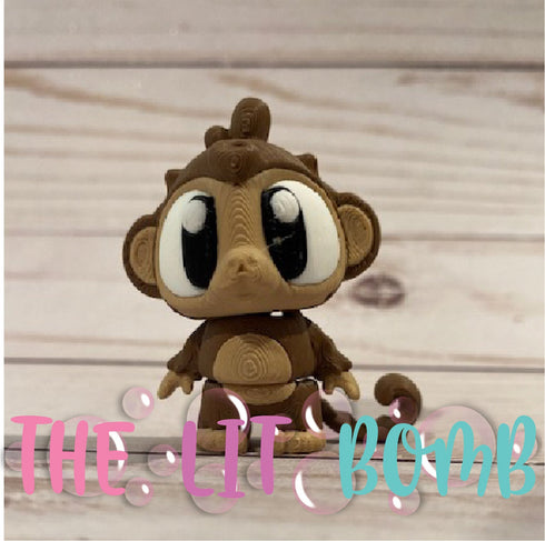 Monkey Articulated 3D Animal