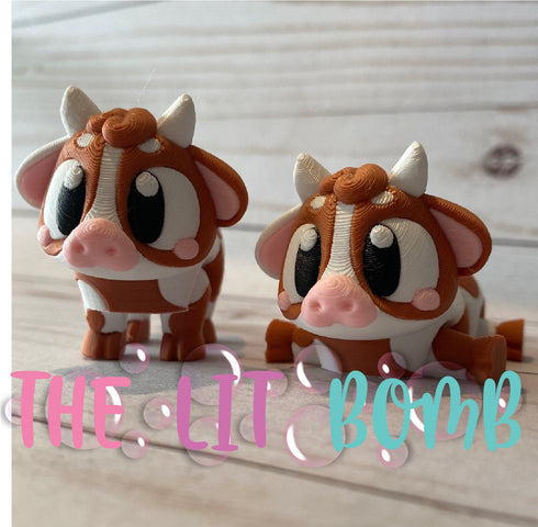 Cow Articulated 3D Animal