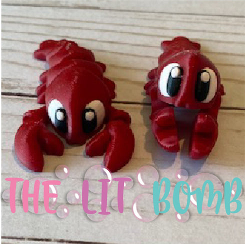 Lobster Articulated 3D Animal