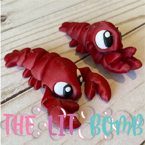 Lobster Articulated 3D Animal