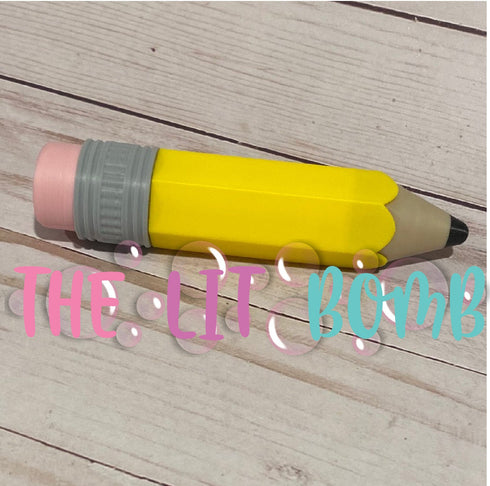 Pencil Clicker Keychain 3D