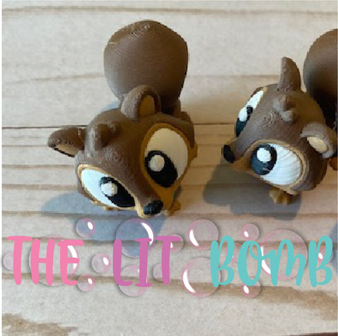 Squirrel Articulated 3D Animal