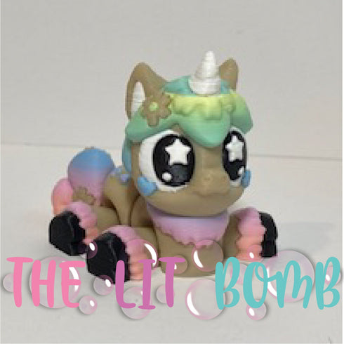 Unicorn Articulated 3D Animal