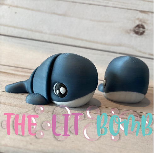 Whale Articulated 3D Animal
