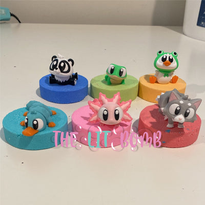3D Critter On Top Bath Bomb