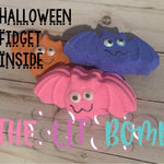 Bat Bath Bomb with Halloween Fidget Toys