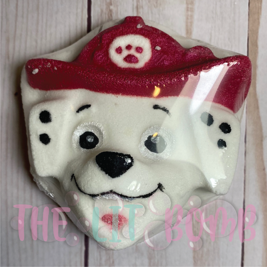 Firefighter Dog Bath Bomb